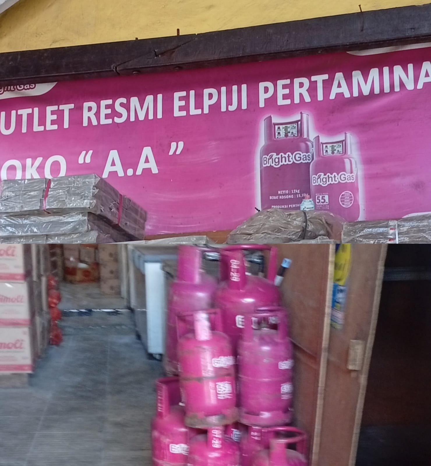 Elpiji Langka Di Halsel Harga Di Agen Capai Rp.400 Ribu Rupiah Per 12 Kg
