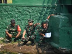 Bukan Sekedar Diresmikan! Tim Itdam V/Brawijaya Sidak 12 Jembatan Garuda di Mojokerto, Jembatan Jabontegal Jadi Sasaran Pertama
