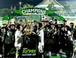 Dramatis! Bupati Fadhil Arief Ikut Eksekusi Penalti, Antar Pers United Batang Hari B Juara Fun Football Pers Se-Jambi