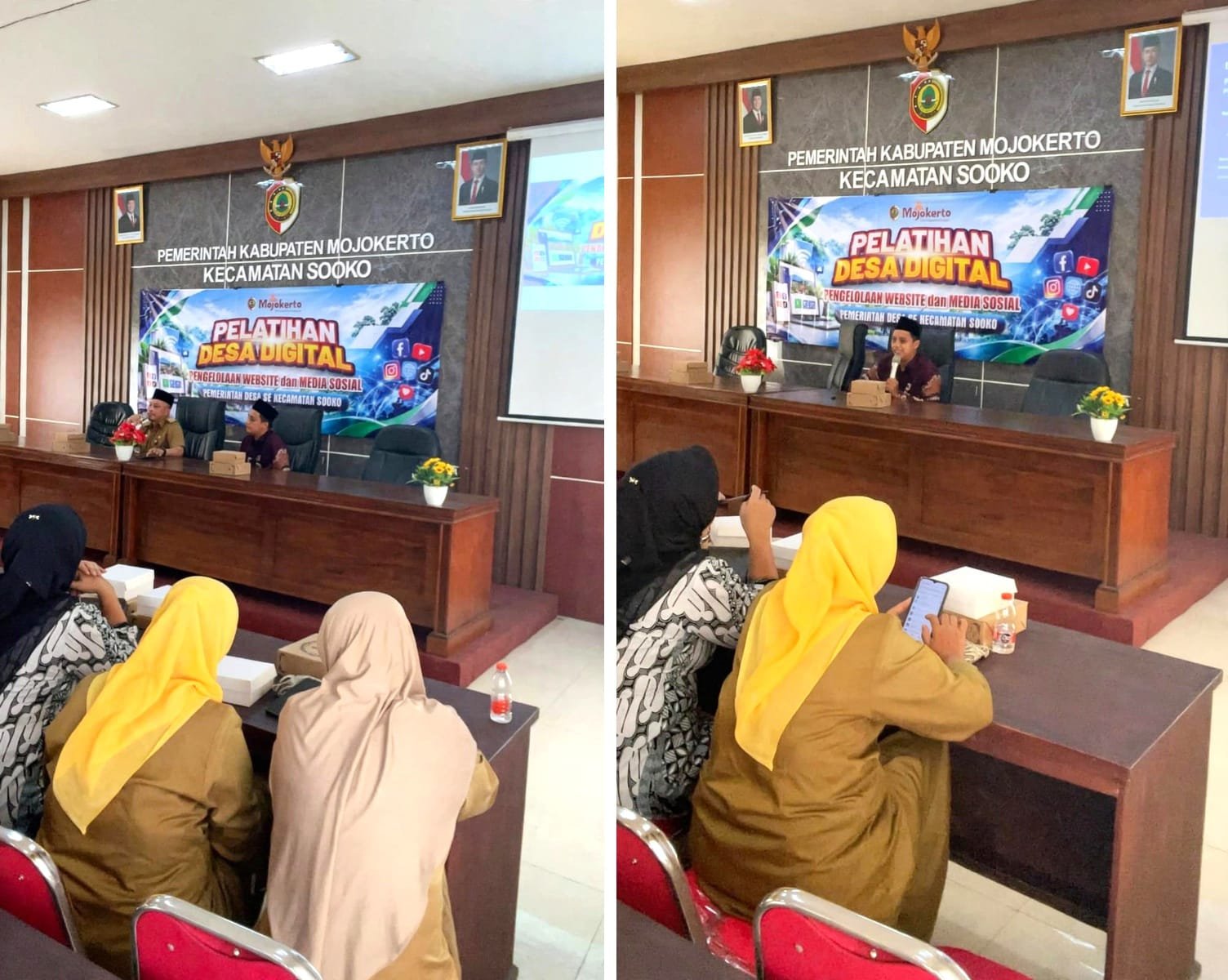 15 Desa di Sooko Mojokerto Digembleng Jadi Desa Digital, Camat Sooko dan Pemred Majalahglobal.com Beberkan Jurusnya