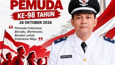 Kepala Desa Dlanggu Kabupaten Mojokerto Mengucapkan Selamat Hari Sumpah Pemuda ke-98 Tahun 2026