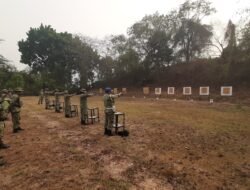 Tingkatkan Profesionalisme Prajurit, Kodim 0815/Mojokerto Gelar Latihan Menembak Pistol Semester II TA 2026