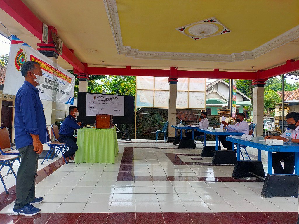 Pemdes Kunjorowesi Gelar Ujian Kepala Dusun Sekantong