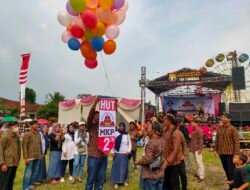 Kesenian Bantengan Tutup Kemeriahan HUT Ke-2 Tahun Mojo Kembangsore Park dan Mojokerto Lampion Garden