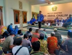 Kumpulkan Tim Suksesnya, Mustakim Sebut Pilihlah Wakil Rakyat dari Pondok
