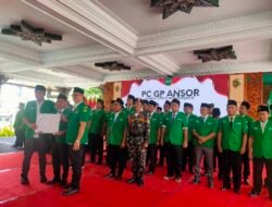 Semarak Pelantikan PC GP Ansor Kabupaten Mojokerto