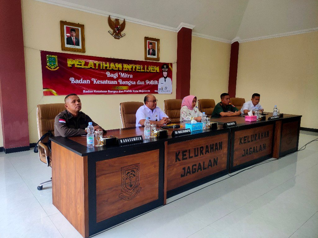 Jadi Kota Terpadat Se-Indonesia, Pemkot Mojokerto Adakan Pelatihan Intelijen