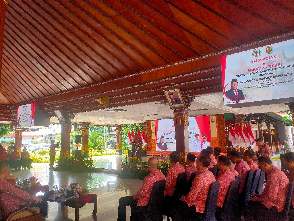 LaNyalla Perjuangkan 7 Aspirasi Kepala Desa Mojokerto