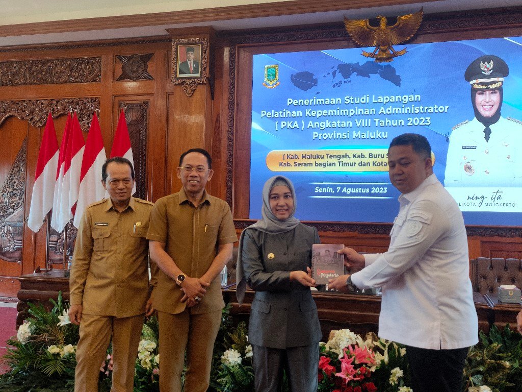 Wali Kota Mojokerto Terima Kunjungan BPSDM Provinsi Maluku
