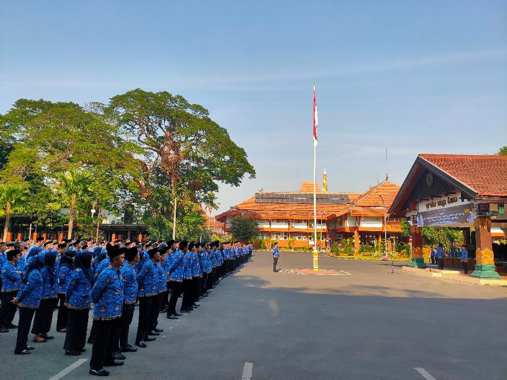 ASN Mojokerto Ikrarkan Netralitas dalam Pemilu 2024