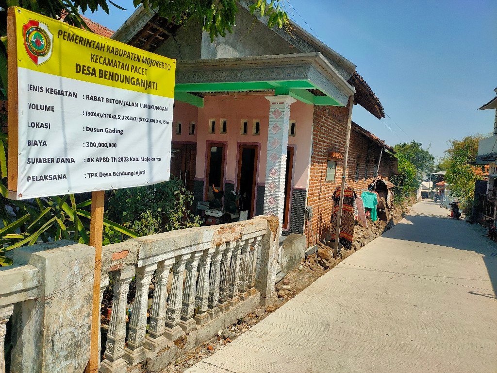 Pemdes Bendunganjati Dapat BK Rp 300 Juta