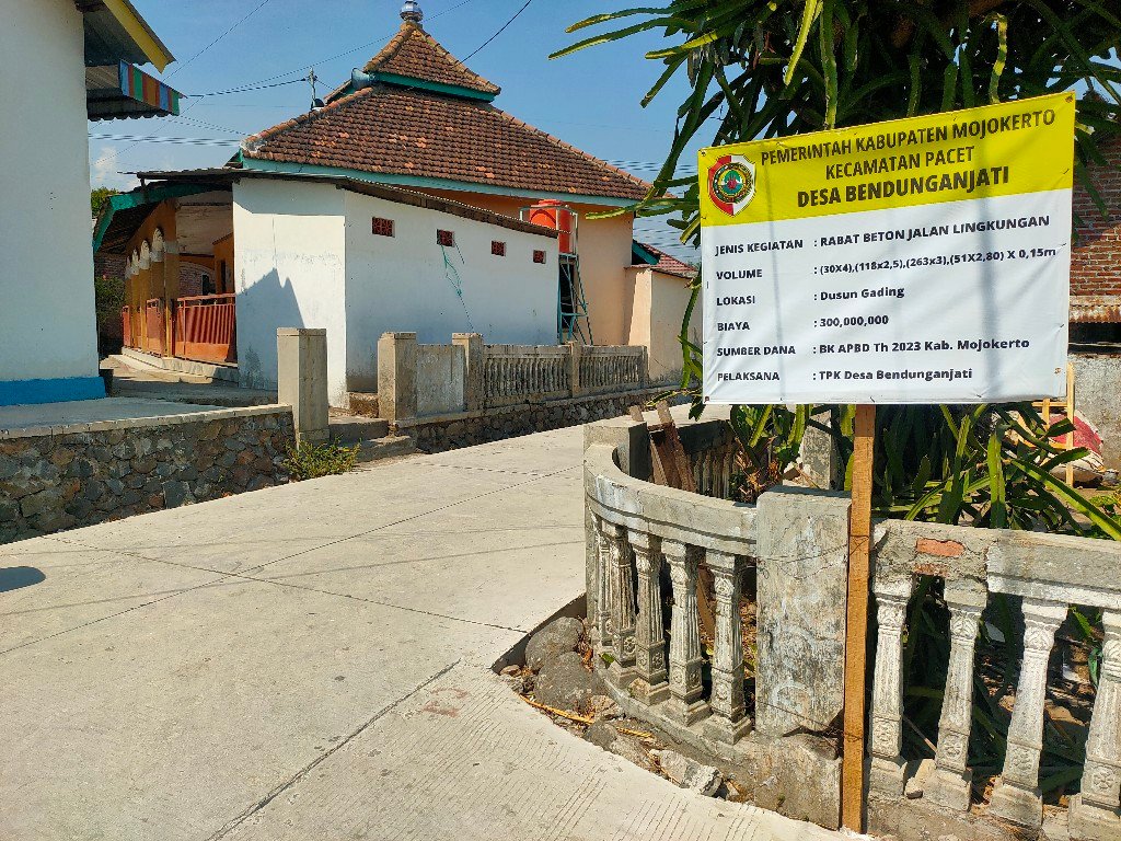 Pemdes Bendunganjati Dapat BK Rp 300 Juta