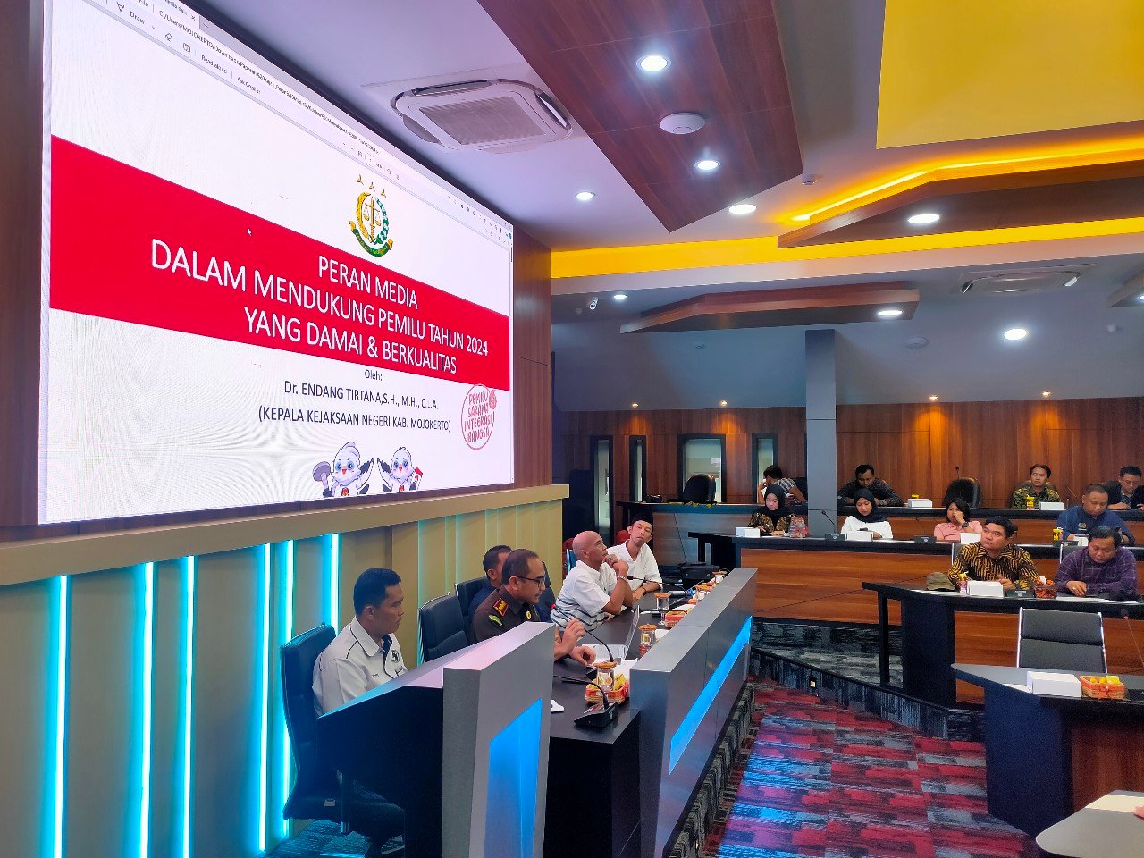 PWI Mojokerto Gelar Dialog Etika Peliputan Pemilu, Money Politic Jadi Bahasan Menarik