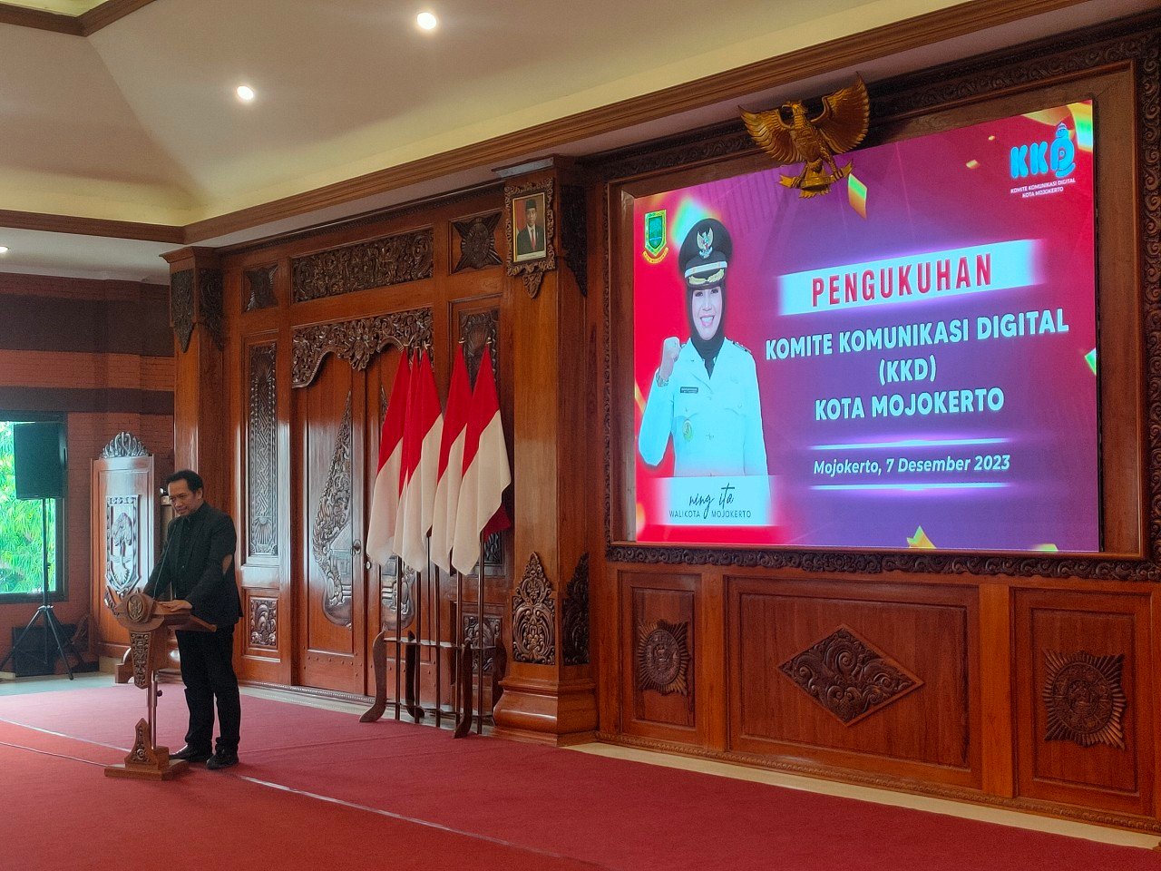Perangi Hoaks, Ning Ita Lantik Komite Komunikasi Digital Kota Mojokerto