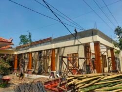 Dapat Pokir Rp 350 Juta dari H. Mahfudz, Pemdes Wonorejo Bangun Gedung Serbaguna