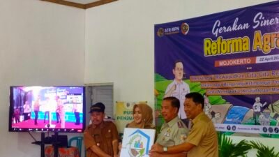 BPN Kabupaten Mojokerto Laksanakan Gerakan Sinergi Reforma Agraria