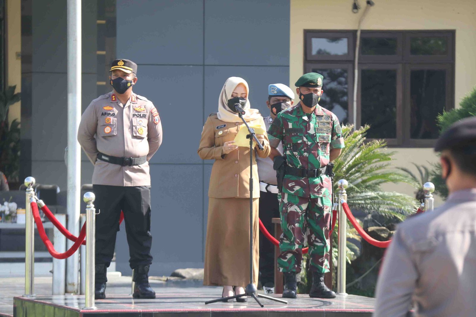 Forkopimda Kabupaten Mojokerto Gelar Pamor Keris