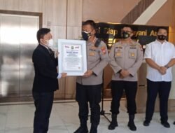 Dalam Kerja Kerasnya Polresta Sidoarjo Dimasa Pandemi, Mendapatkan Piagam Presisi Award 2021