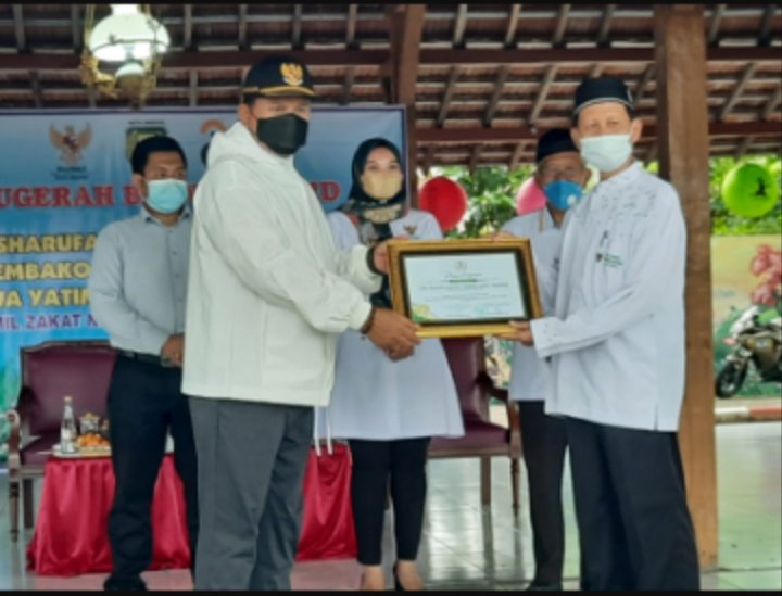 Hadiri Pentasharufan Baznas, Wali Kota Madiun: Kita Akan Bangun Wisma Lansia