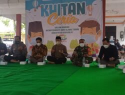 Camat Wonoayu Bersama Yayasan NURUL HAYAT Dan BAZNAS Lakukan Giat Khitan Masal Dalam Rangka Hari Jadi Sidoarjo Ke 163