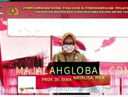 MenPANRB Tjahjo Kumolo Beri Penghargaan Lingkup Polri dengan Pelayanan Prima