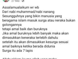 Ngaku Nabi, Polisi Gerak Cepat Tangkap Pelaku