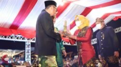Pemkot Mojokerto Hadirkan Sosok Ratu Tribhuana Tunggadewi dalam Pawai Budaya Nusantara APEKSI 2022