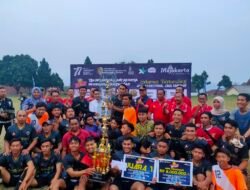 Final Sepak Bola Trawas Cup 2022 Berlangsung Meriah
