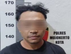 Polisi Mojokerto Tangkap Pelaku Pemukulan dengan Balok Kayu, Korbannya Masih Tak Sadarkan Diri