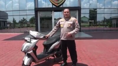 Transgana, Sepeda Motor Listrik Inovasi Puslitbang Polri