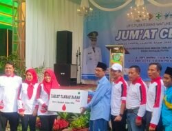 Bupati Ikfina Kampanyekan Minum Tablet Tambah Darah di Ponpes Nurul Islam