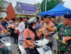 Akhiri Konflik Perguruan Silat, Polresta Mojokerto dan IPSI Mojokerto Berbagi Takjil Bersama