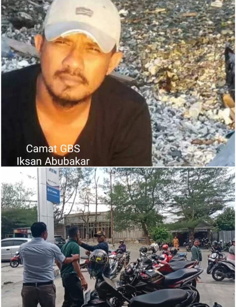 Klarifikasi Camat GBS Terkait Adu Jotos Depan BANK BRI Desa Tomori