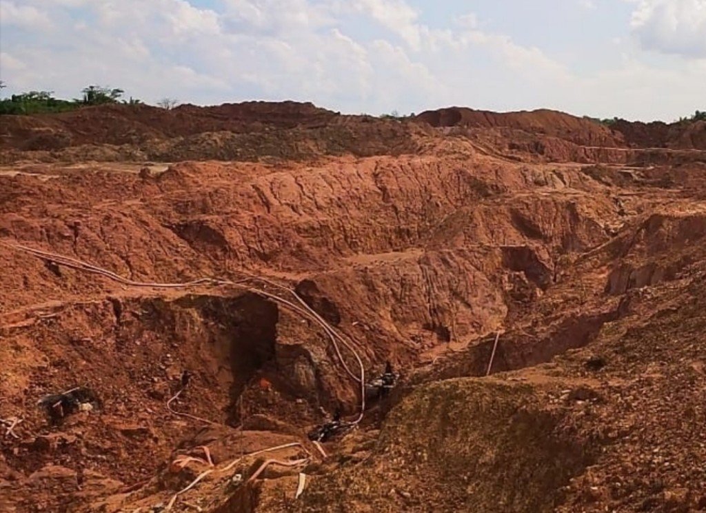 Kebal Hukum, Aktivitas tambang Timah di Bukit Tagen Lingkup Kecamatan Toboali Bangka Selatan Terus Beroperasi
