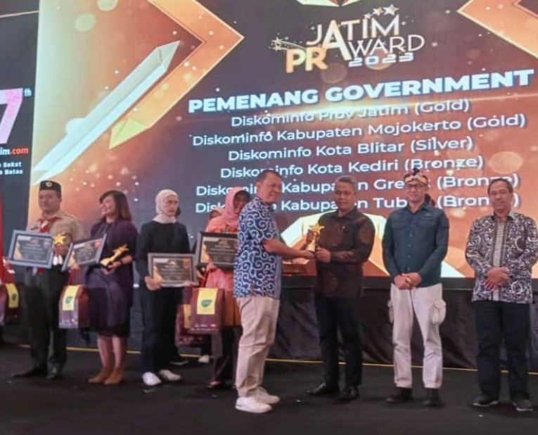 SiJamed Milik Diskominfo Kabupaten Mojokerto Raih Penghargaan