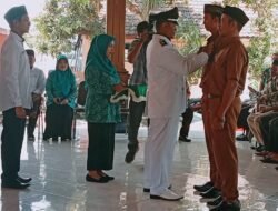 Kepala Desa Tempuran Lantik Kepala Dusun Tempuran dan Kepala Dusun Bekucuk