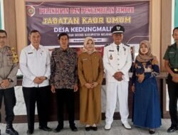 Kepala Desa Kedungmaling Lantik Maulida Rahmawati Sebagai Kaur Umum