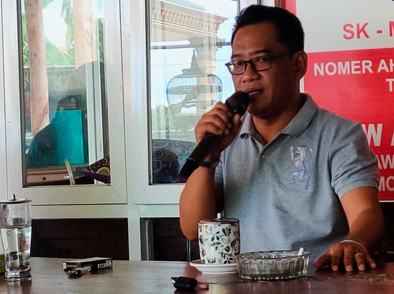 Relawan Kopra Nusantara Sosialisasi Pemilu Damai Bersama Insan Pers Mojokerto - Jombang