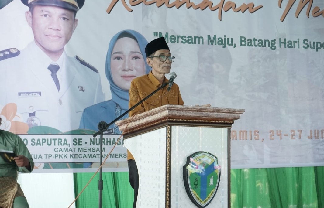 Acara HUT Ke-66 Kecamatan Mersam Resmi Dibuka Oleh Wabup Batanghari