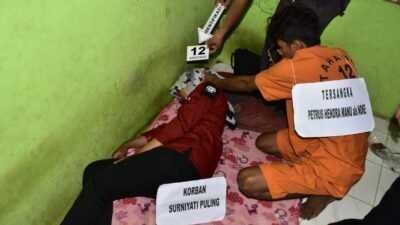 Polres Alor Lakukan Reka Ulang Kasus Pembunuhan