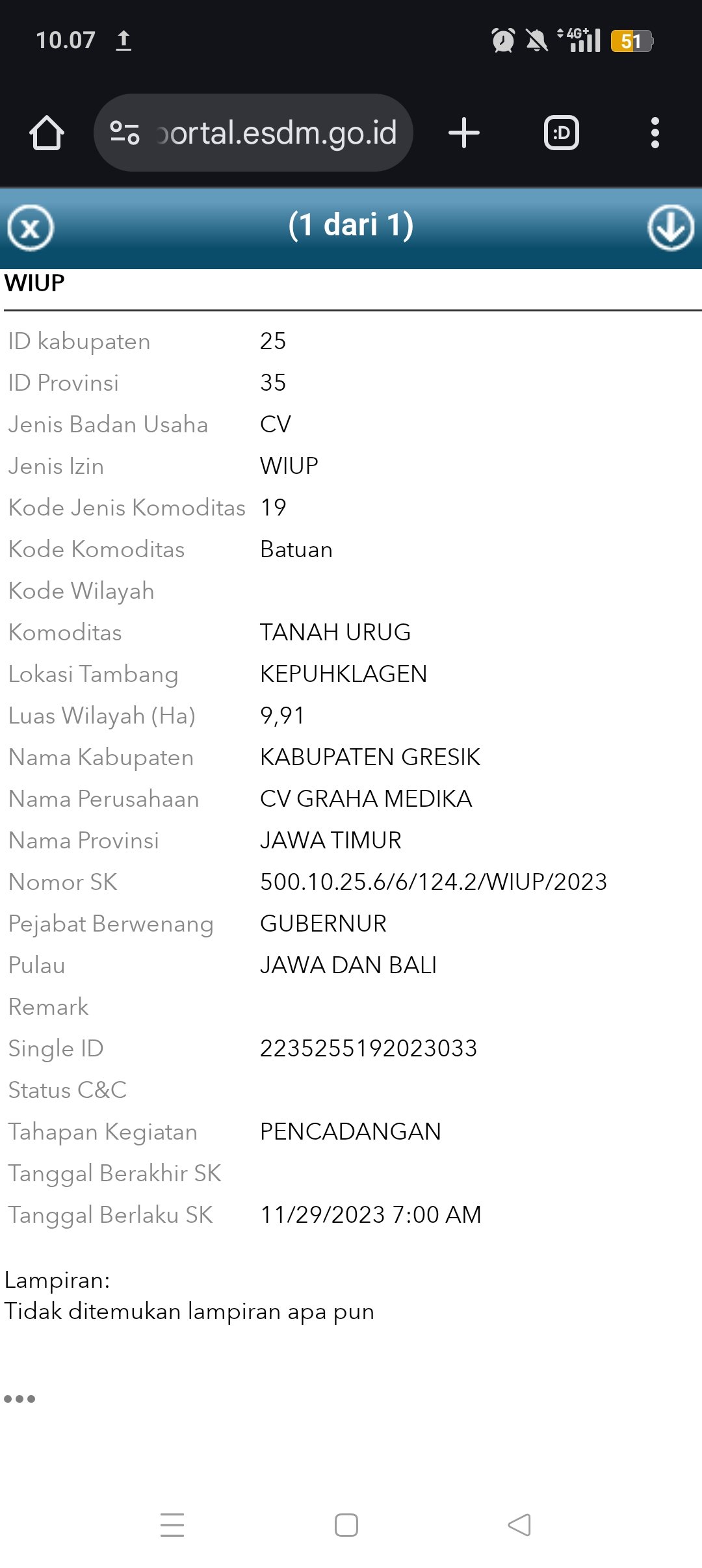 Kepala Desa Kepuhklagen Sebut Galian Diduga Ilegal di Desa Kepuhklagen Milik H. Matasan