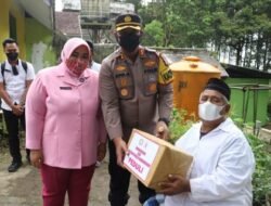 Kapolres Mojokerto Bakti Sosial di Villa Doa Yatim Sejahtera