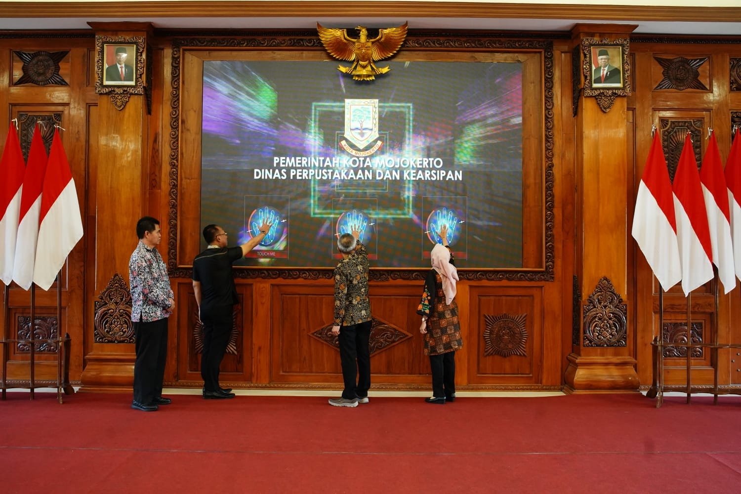Permudah Tata Kelola Kearsipan Dan Ikhtiar Tingkatkan Indeks, SPBE, Pemkot Mojokerto Launching Aplikasi Srikandi