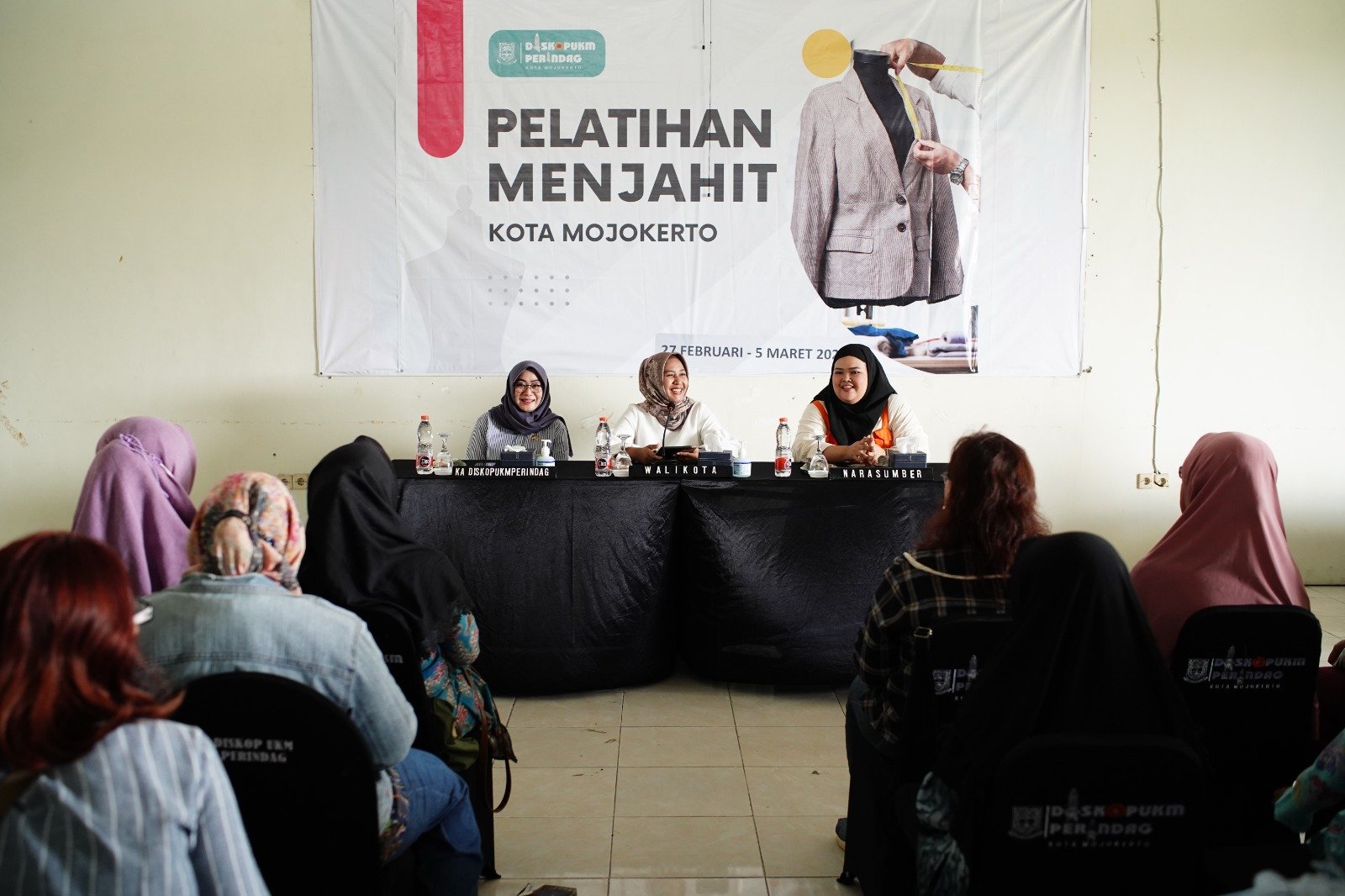 Buka Peluang Usaha Baru, Pemkot Mojokerto Gelar Pelatihan Menjahit Untuk Pemula